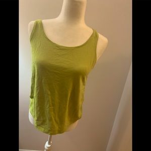 Eileen Fisher Avocado Green Knit Top